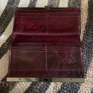 Distress burgundy plum Patricia Nash